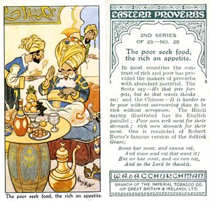 De fattige søker mat, de rike en appetitt, 1932